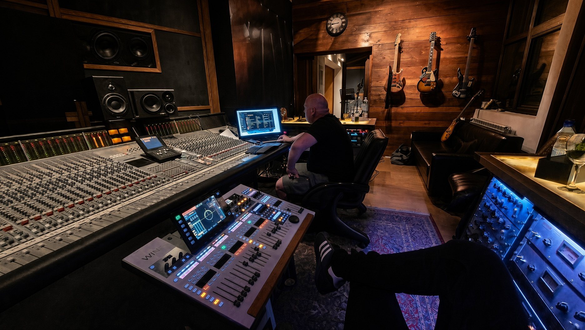 The L8N control room